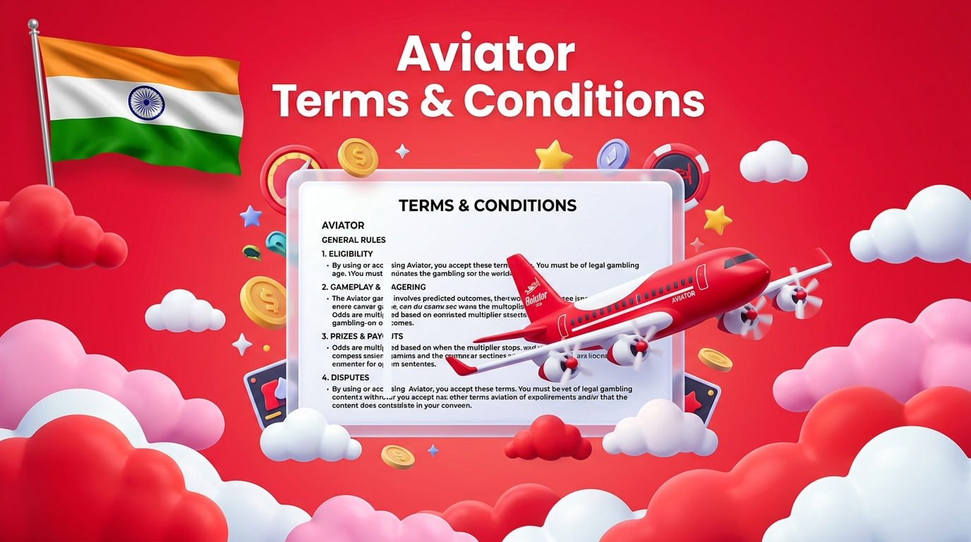 Aviator Game India terms and conditions for players